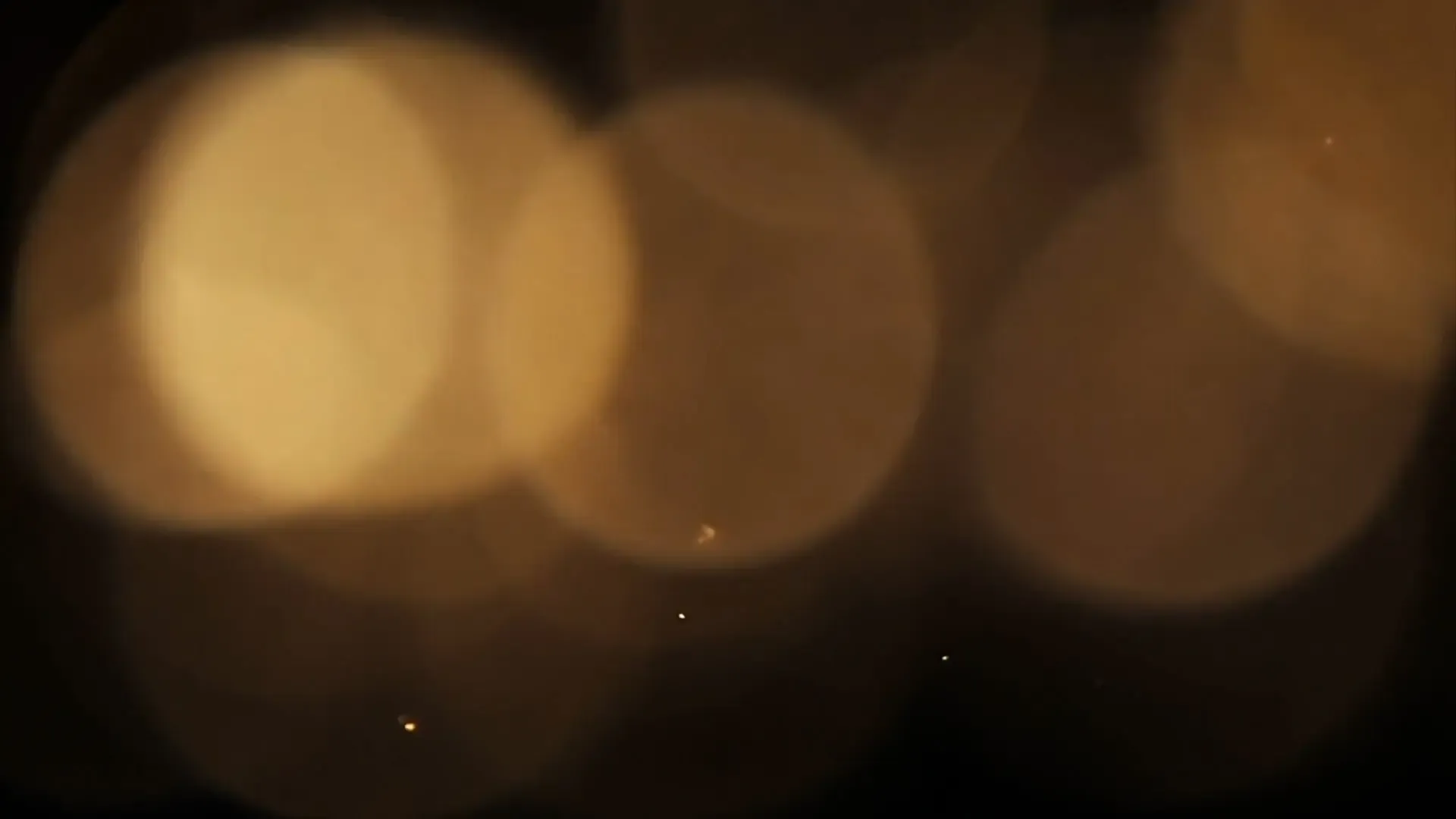 Golden Bokeh Lights Overlay for Romantic Wedding Videos